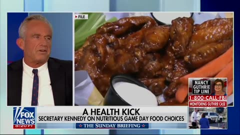 🏈 What's your Super Bowl snack menu look like⁉️ RFK Jr responds