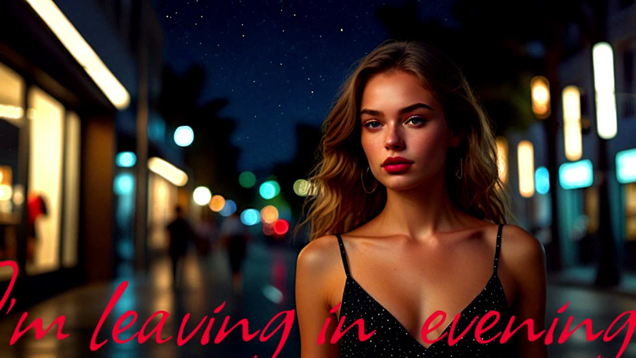 RAP. Song Hold on, I'm leaving in the evening..