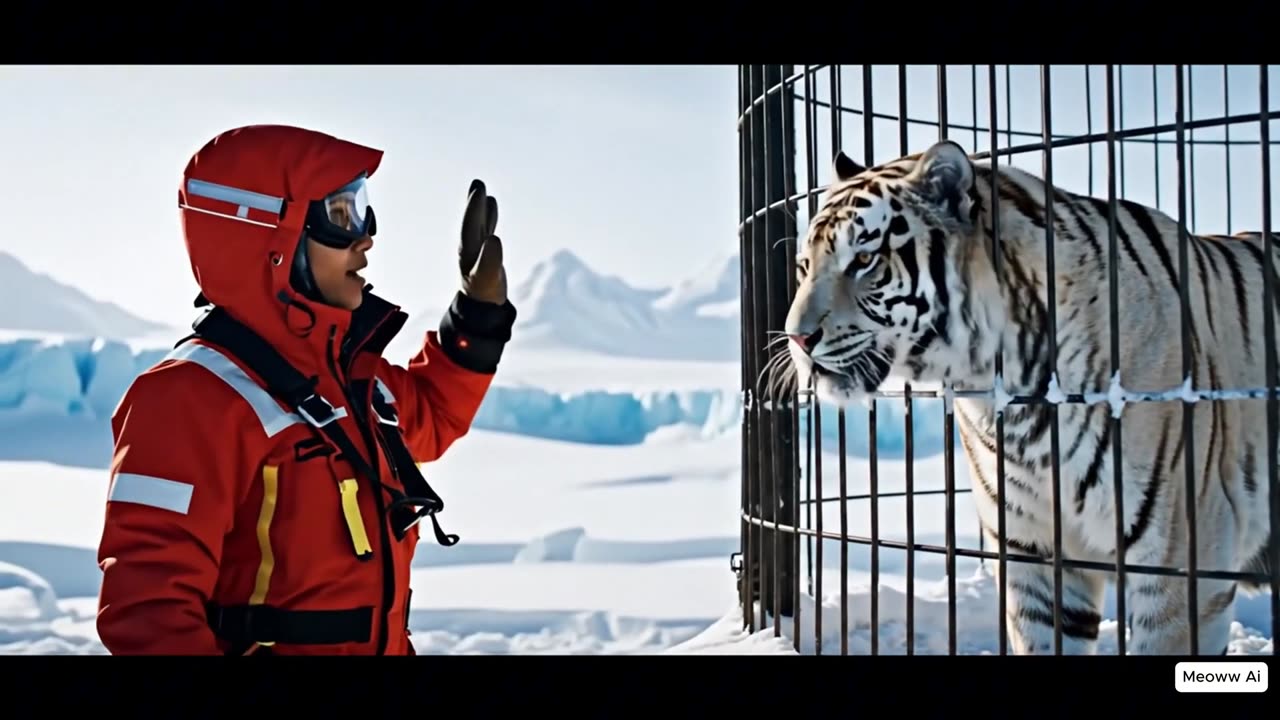 Rescue Story_Rescuing A White Tiger From An Attack By Millions Of Strange Snakes In The Arcticaas