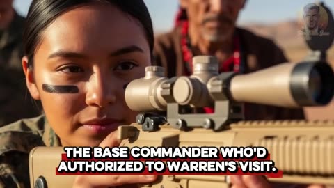 CAN YOU HIT THAT WITH A SLINGSHOT THE MARINE ASKED — SHE HIT THE TARGET WITH HER M110 SASS