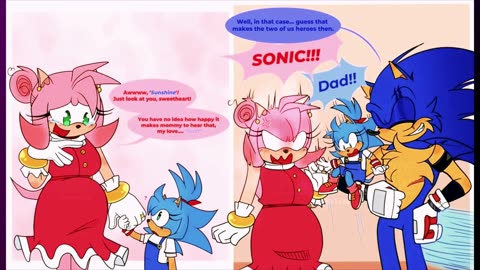 Sonamy comic " a little help "