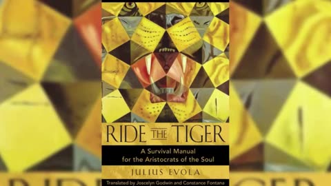 "Ride the Tiger: A Survival Manual for The Aristocrats of the Soul" by Julius Evola [FULL AUDIOBOOK]