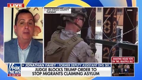 Judge accused of 'overreaching' after blocking Trump's order on migrant asylum claims