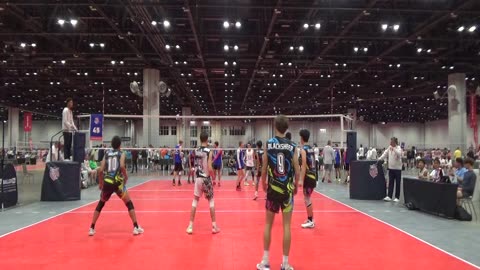 2025 AAU Boys National Volleyball Championships Riptide vs SC Elite U18 Boys