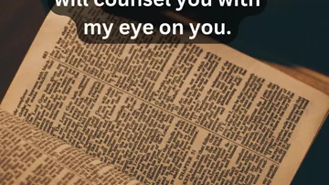 Journey of faith and spiritual growth Psalms 32:8 Daily Bible Verse