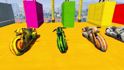 GTA V Epic New Stunt Race For Car Racing Challenge