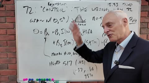 Class 72: Regression "Control": The Wrong Way