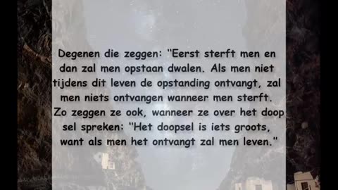 Degene die zeggen