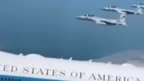 Airforce 1 in Flight ✈️