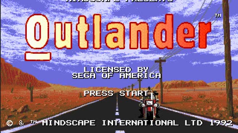 Mega Drive Longplay 161 Outlander