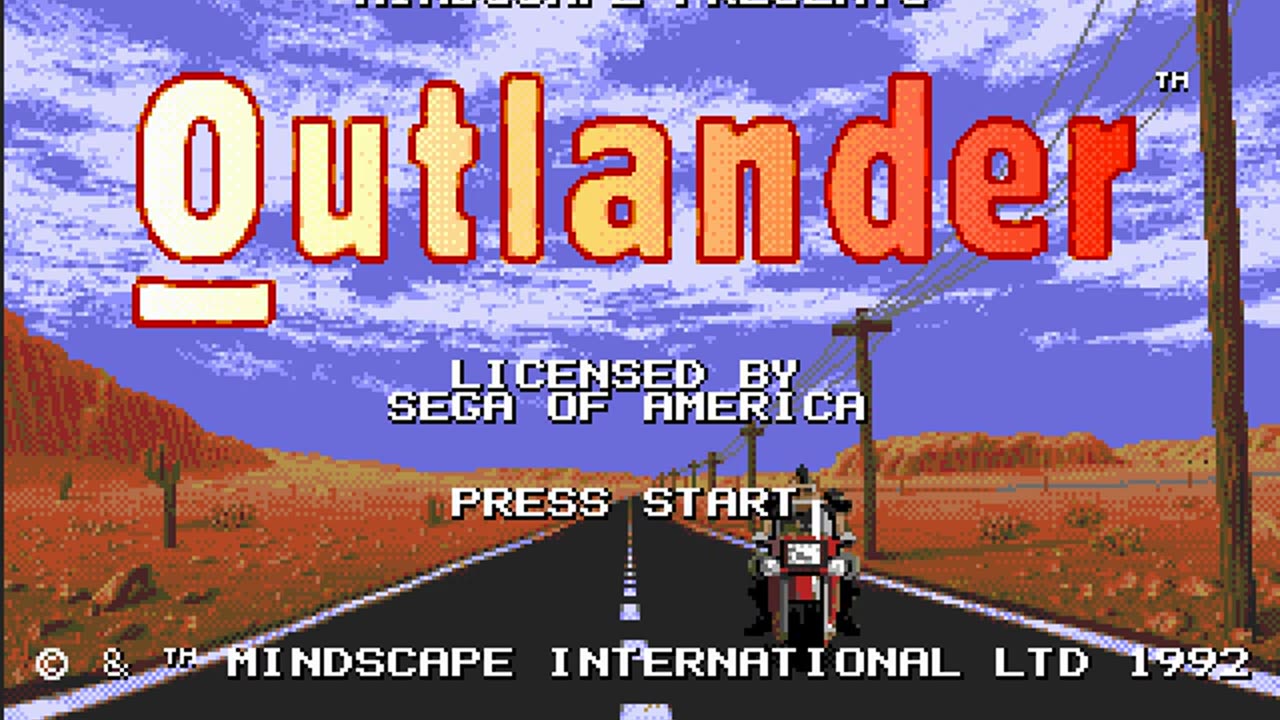 Mega Drive Longplay 161 Outlander