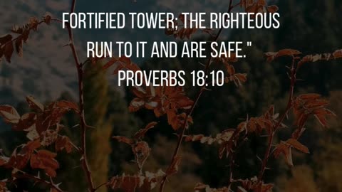 Run to Him and find security, no matter what life brings.