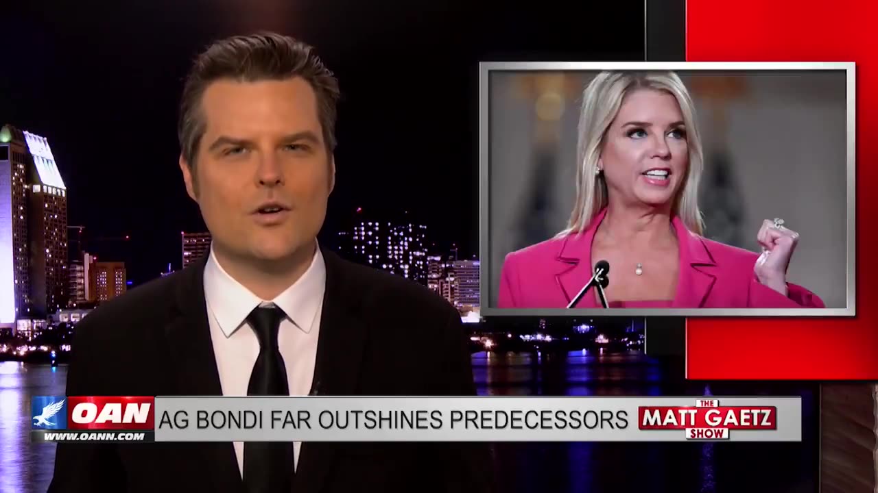 Former AG Nominee Matt Gaetz Goes to Bat for Pam Bondi
