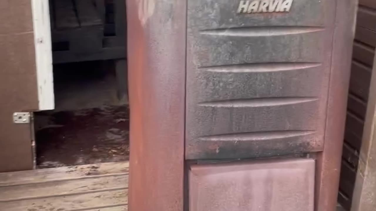 New Stove For The Sauna