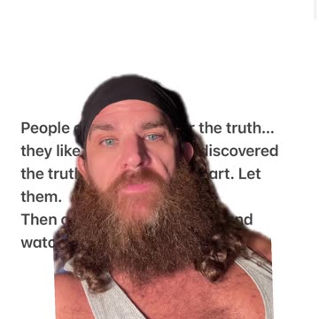 The truth #Truth #Conditioning #TadpoleTriplett #Seek