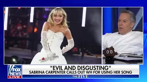 Gutfeld_ This is NOT what I expected from someone named Sabrina... or a Carpenter!