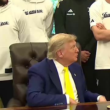 Trump asks Juventus stars if woman could make the team