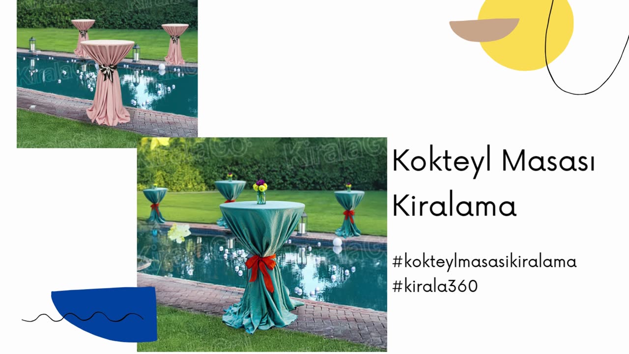 Kokteyl Masasi Kiralama