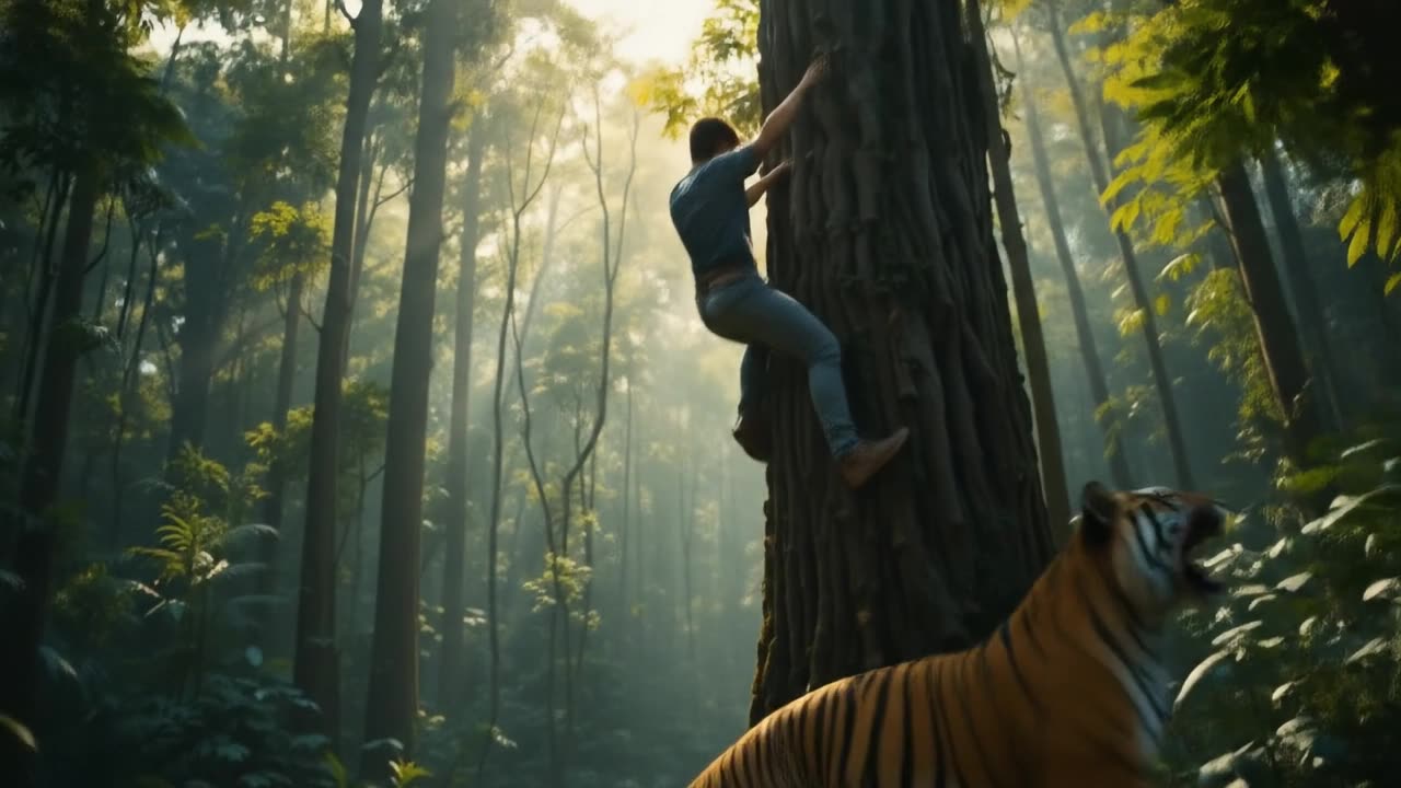 tiger actak man#foryou#shorts#shortfeed#shortvideo