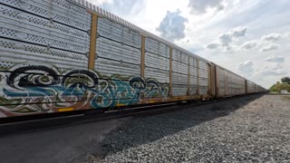 CSX M216 Mixed Freight/Autorack Train from Greenwich, Ohio September 20, 2025