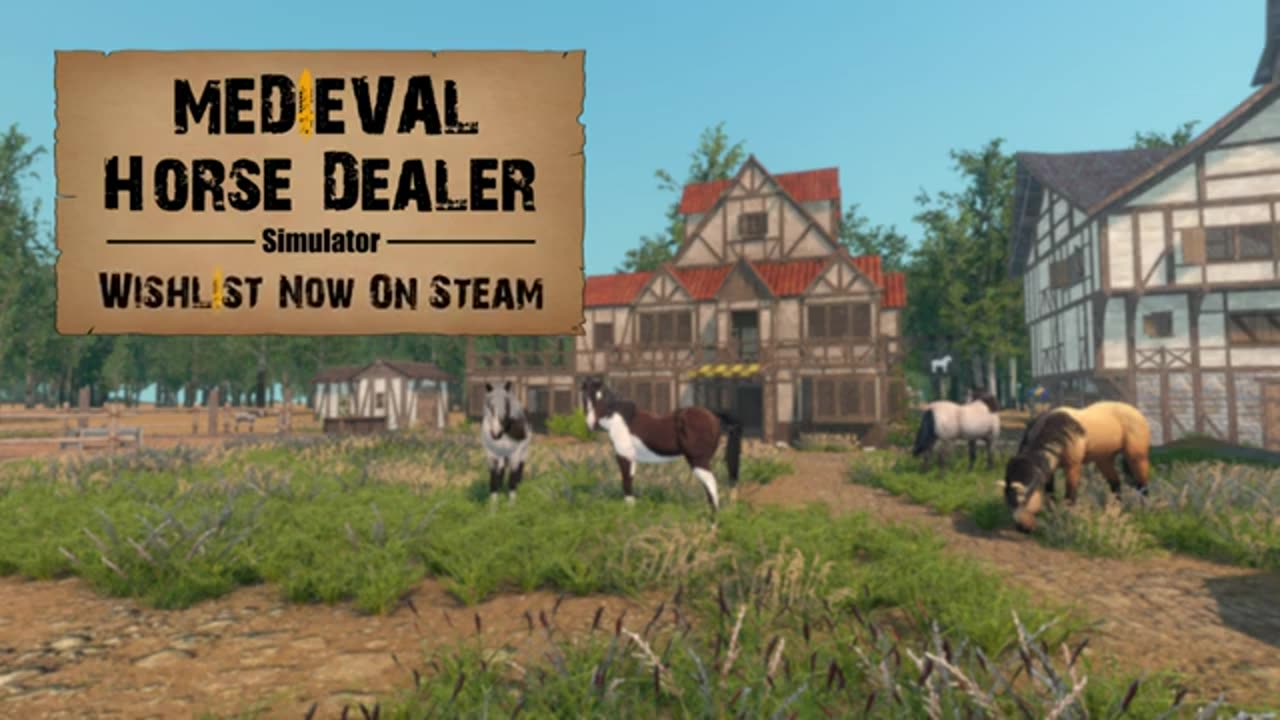 Medieval Horse Dealer Simulator - Official Trailer