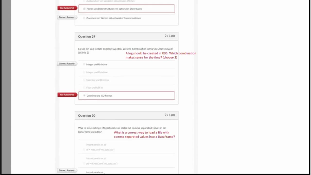 Student Work (Assessment) | CS232 Output Quiz - Python Trace & Function Check | Humboldt