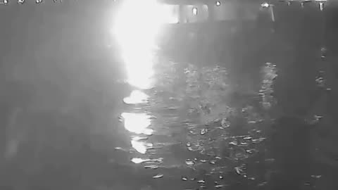 A bomb dropped from a drone doesn’t fall while on fire and full of sparks. Flares do though