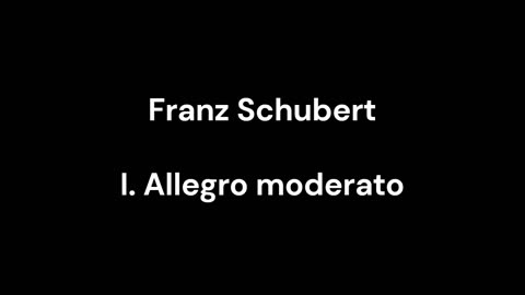 I. Allegro moderato