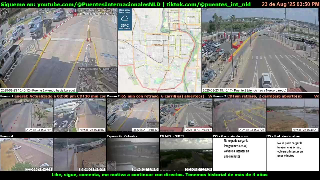 Puentes Internacionales NLD (Youtube / TikTok)