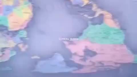 Your map is upside down according to Enoch