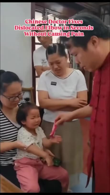 Chineese doctor fixes dislocated elbow in seconds