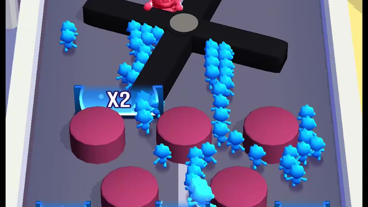 Huge Mob Army vs Enemy Base – Mob Control Gameplay