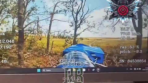 🚁🔥 Ukraine Russia War | Russian FPV Drone Strikes Ukrainian Vehicles | RCF