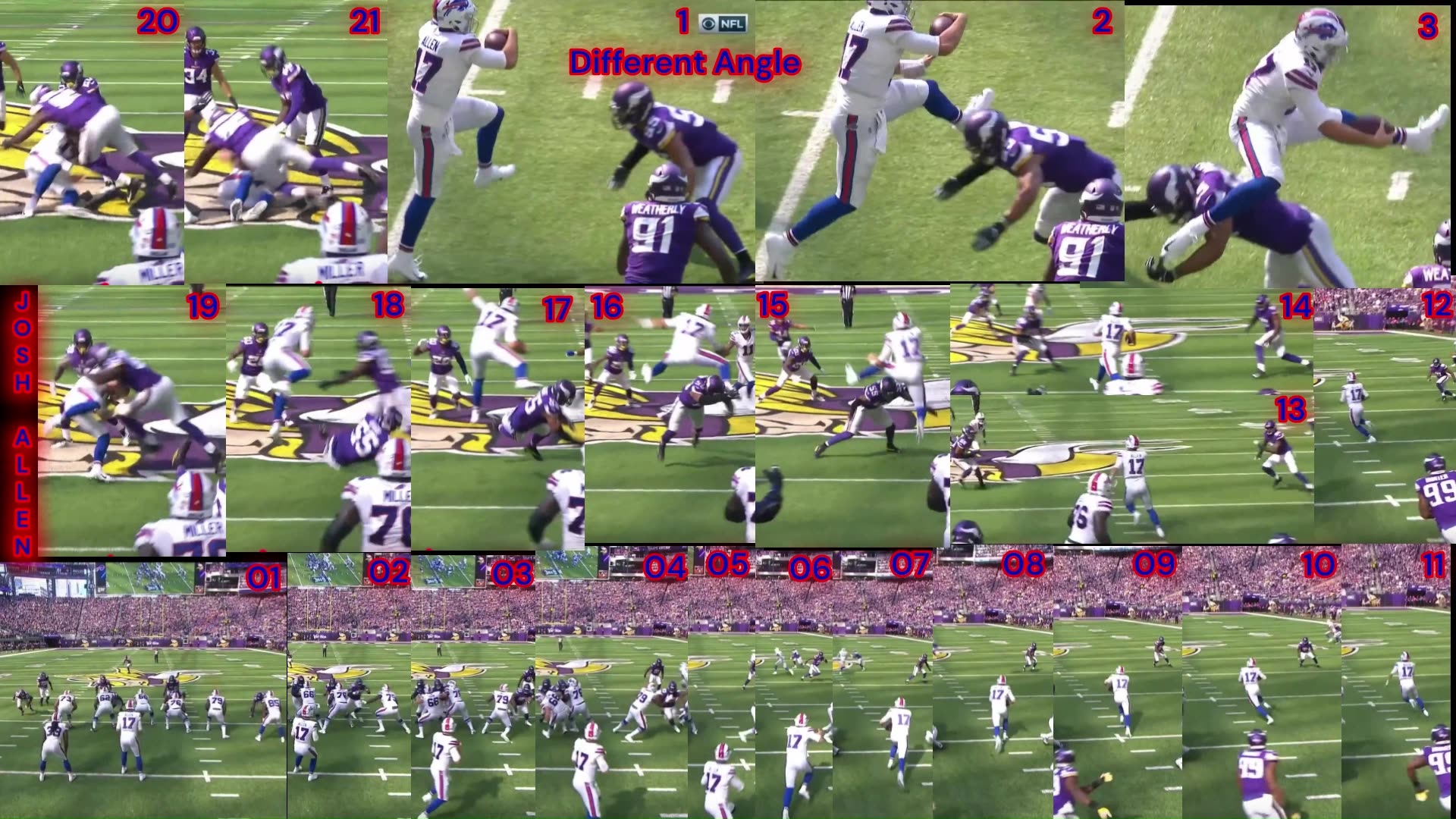 Prototype 20: Buffalo Bills Josh Allens Hurdle in First Career Win