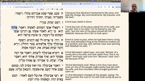 Parasha Tholdoth: Genesis 25:19-28:9