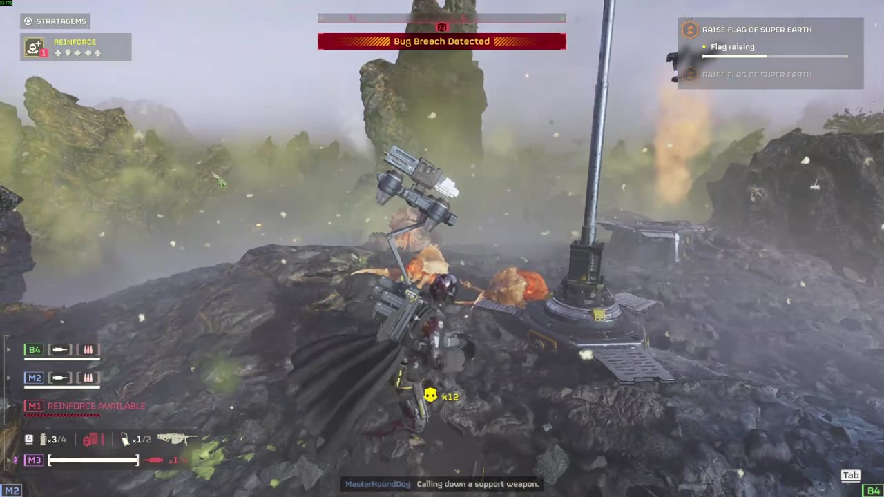 is this the smell of helldivers in the morning