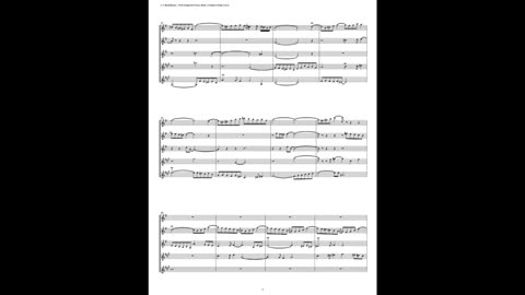 J.S. Bach - Well-Tempered Clavier: Part 1 - Prelude 04 (Clarinet Quintet)