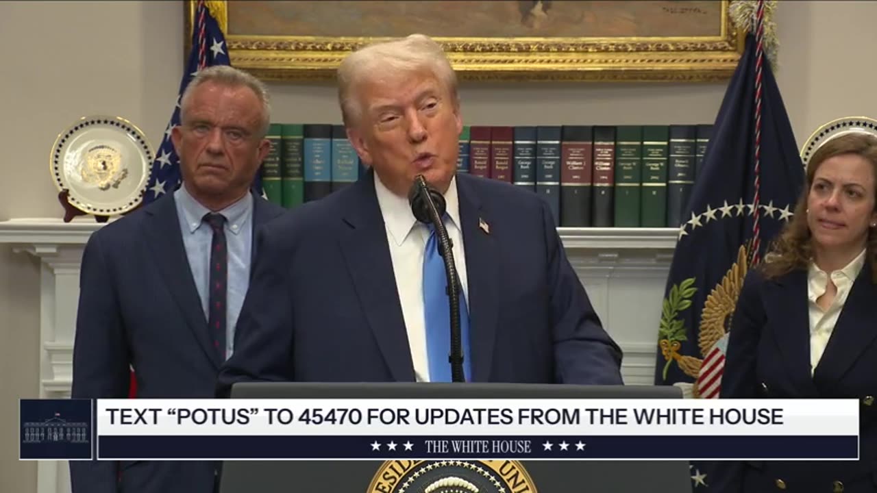 President Trump Makes an Announcement on Medical and Scientific Findings for America_s Children