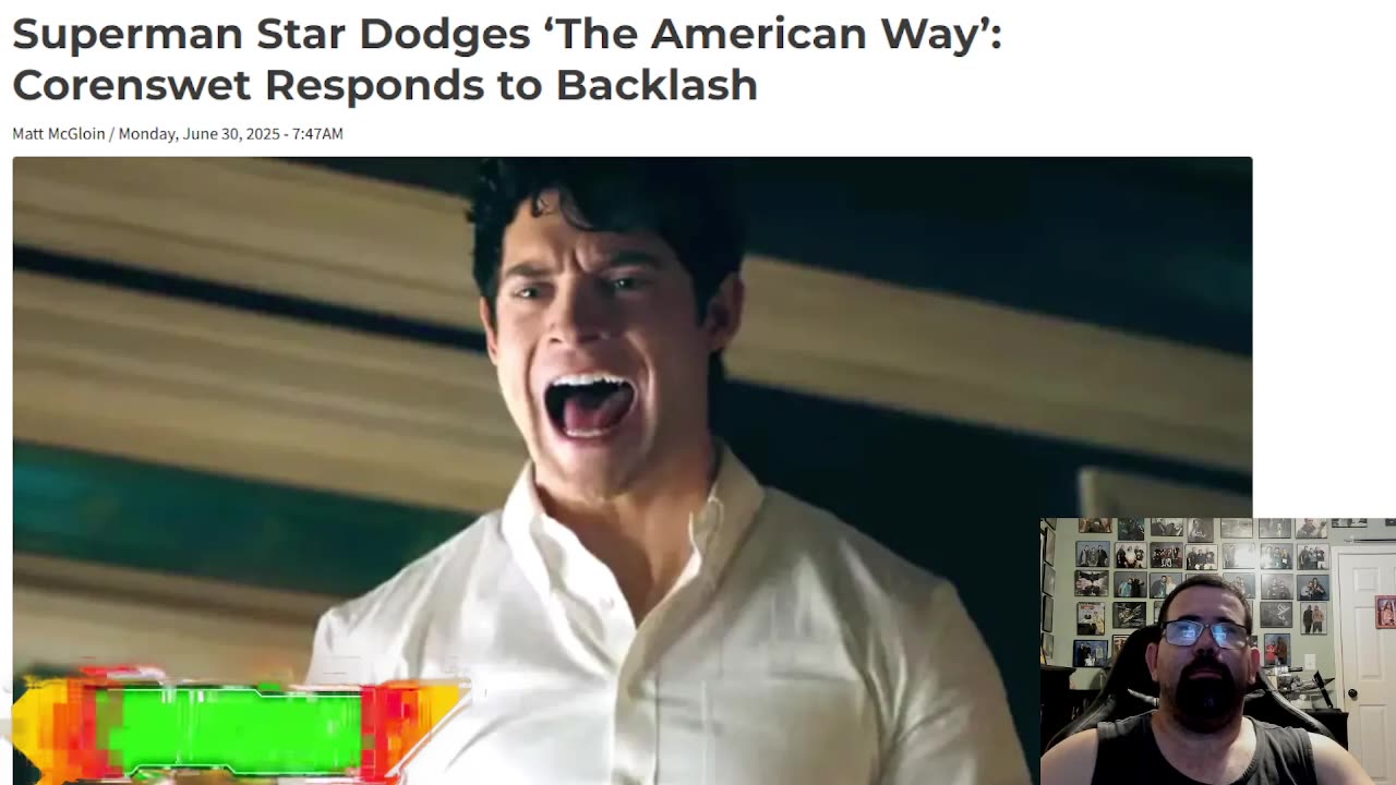 David Corenswet Responds To Backlash On Superman Movie