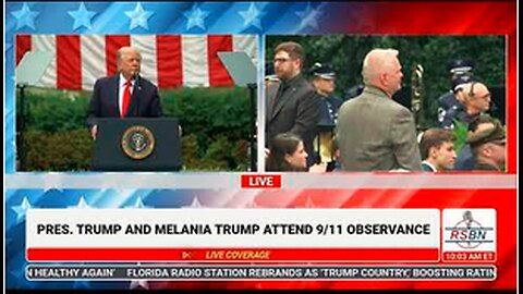 WATCH President Trump Speaks at the National 9_11 Pentagon Memorial Observance Ceremony - 9_11_25