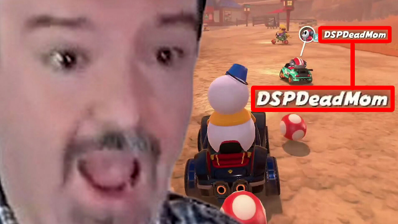 DSP Raging at Trolls in Mario Kart World - Toxic All Night & Hating Nintendo Switch 2!!! - 07-15-25
