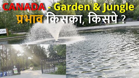 CANADA - Garden & Raw Jungle At One Place प्रभाव किसका, किसपे ?#canada #rawat #viral #samraatbharat