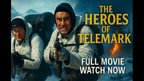 The Heroes of Telemark (1965) | Full War Movie | Kirk Douglas WWII Resistance Epic