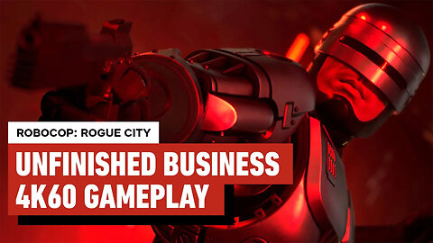 RoboCop - Rogue City - Unfinished Business Gameplay (4K 60FPS)
