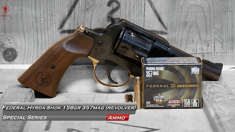 Federal Hydra-Shok 158gr 357mag Revolver Test