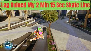 EA Skate. | Lag Ruined My 2 Min 15 Sec Skate Line | San Vansterdam | 4K
