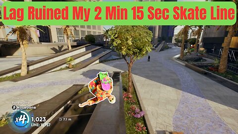 EA Skate. | Lag Ruined My 2 Min 15 Sec Skate Line | San Vansterdam | 4K