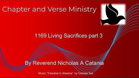 1168 Living Sacrifices, part 3