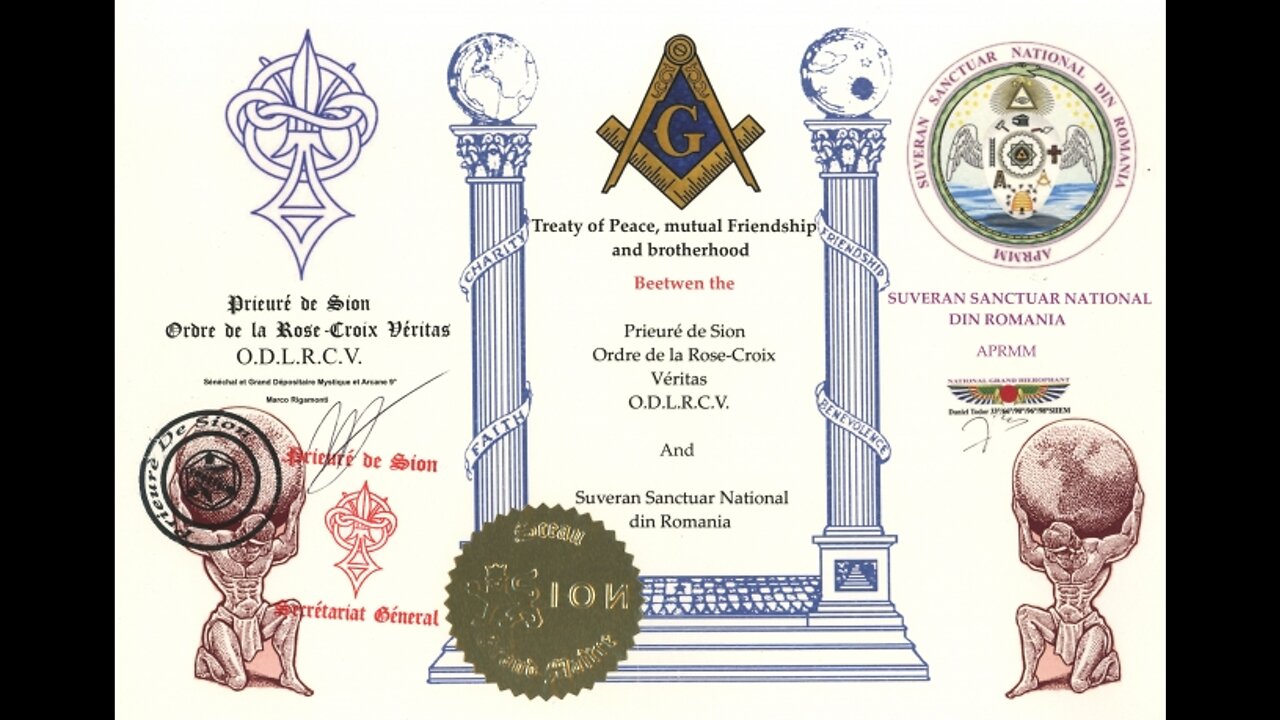 A MEROVIGIAN CROSS OF THE PRIORY OF SION - MARCUZIOISAURO