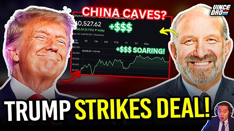 Stock Market SURGES as Trump STRIKES Tariff Deal Forcing China to CAVE